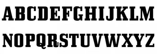 BullpenHv-Regular Polices MAJUSCULES