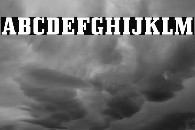 BullpenHv-Regular Font examples