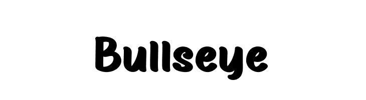 Bullseye  font caratteri gratis