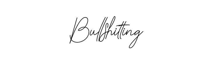 Bullshitting  フリーフォントのダウンロード