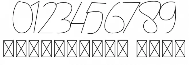 Bullshitting Font OTHER CHARS