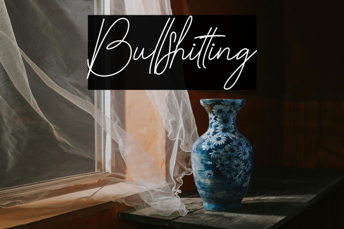 Bullshitting Example 1