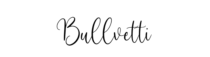 Bullvetti  フリーフォントのダウンロード