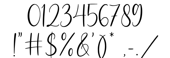 Bullvetti Font OTHER CHARS