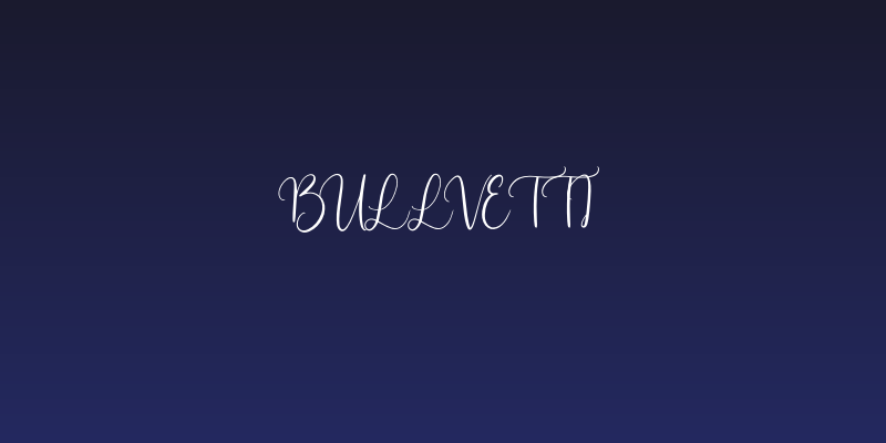 Bullvetti Social Header
