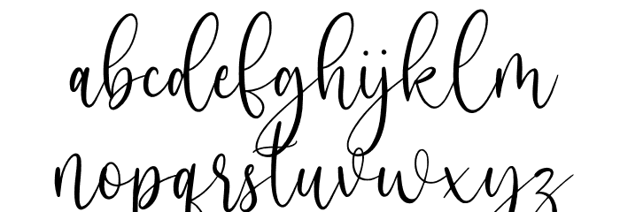 Bullvetti Font LOWERCASE
