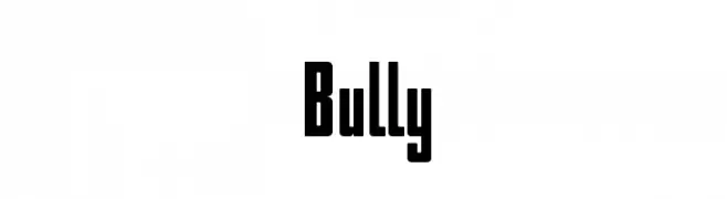 Bully  les polices de caractères gratuit tlcharger