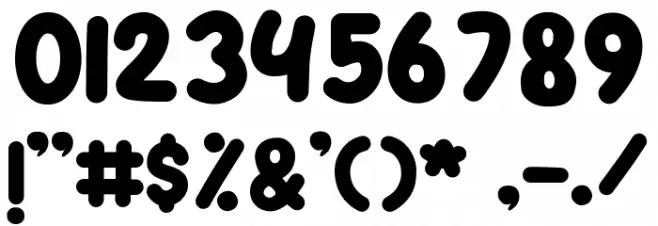 Bulonee फ़ॉन्ट अन्य घर का काम