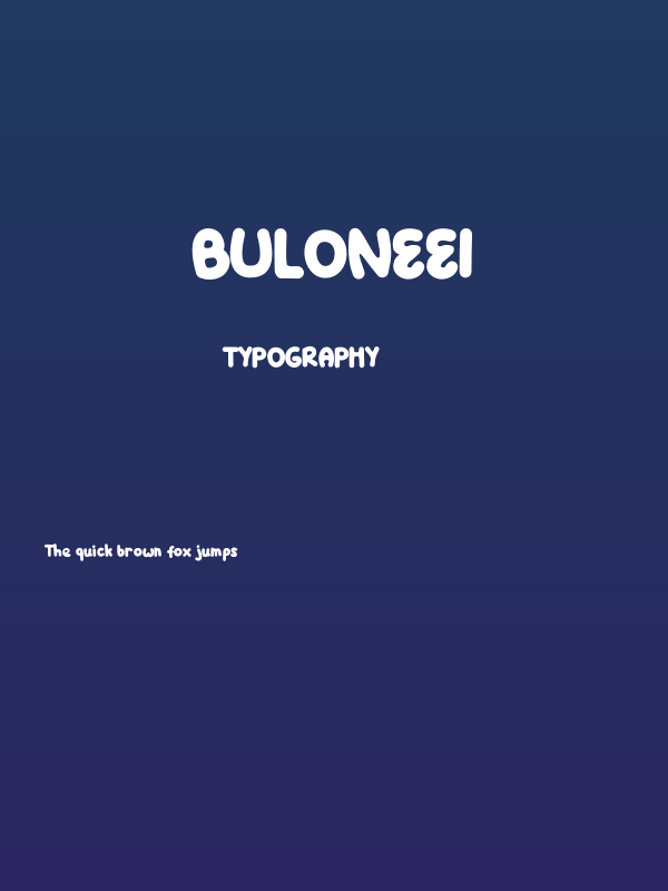 Bulonee1 Poster