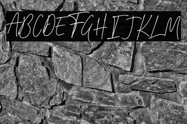 Bulqeusfertom Font examples