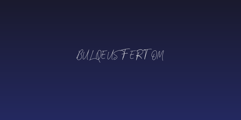 Bulqeusfertom Social Header