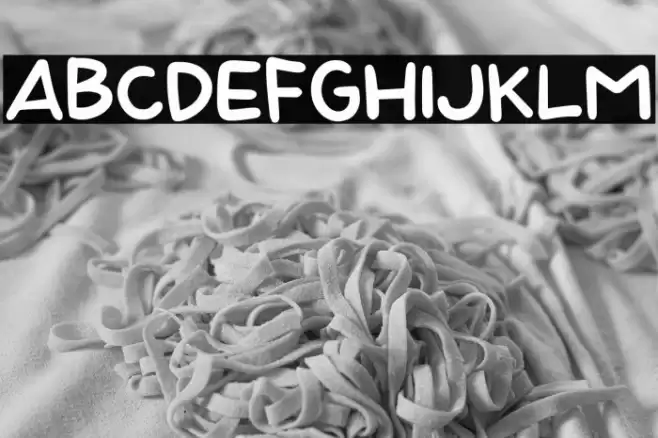 Bulu Kaki Font examples