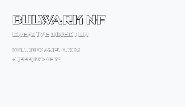 Bulwark NF Business Card