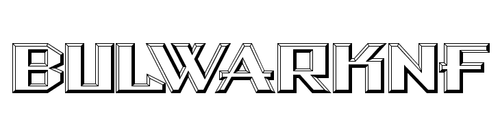 BulwarkNF Font