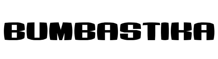 Bumbastika Font