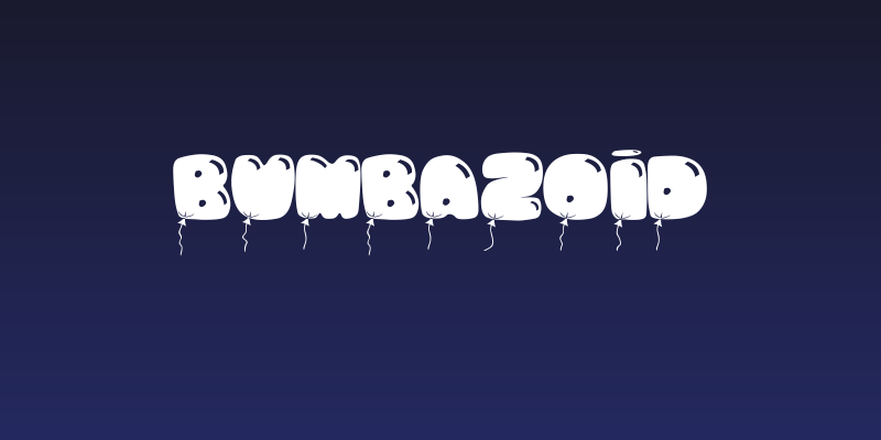 Bumbazoid Social Header