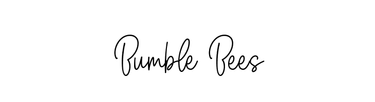 Bumble Bees  免费字体下载