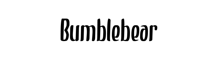 Bumblebear  baixar fontes gratis