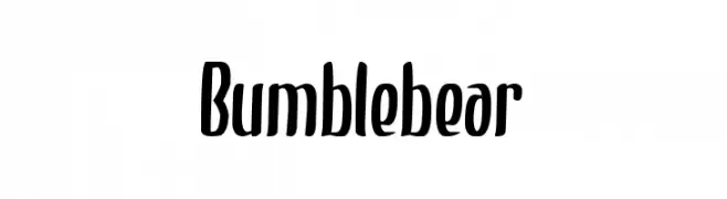 Bumblebear  Frei Schriftart Herunterladen