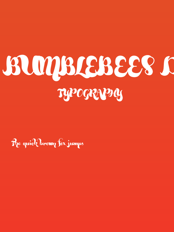 Bumblebees Demo Poster