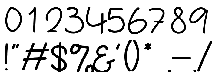 Bumblemilk Demo Font OTHER CHARS