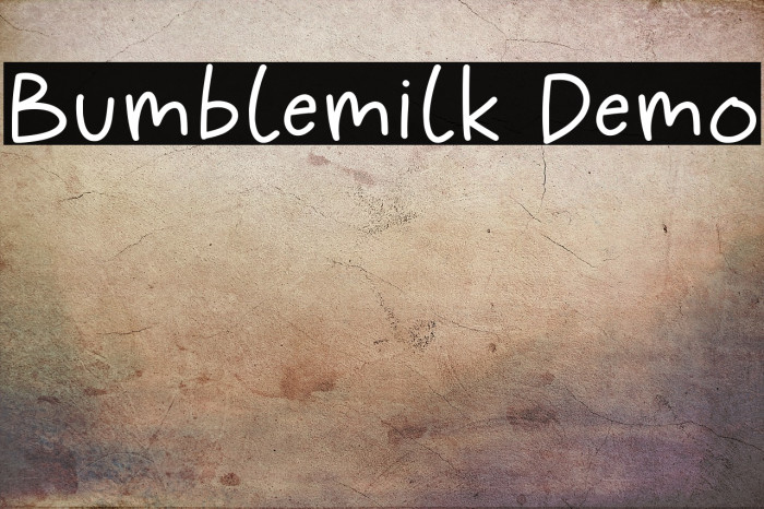 Bumblemilk Demo Example 1