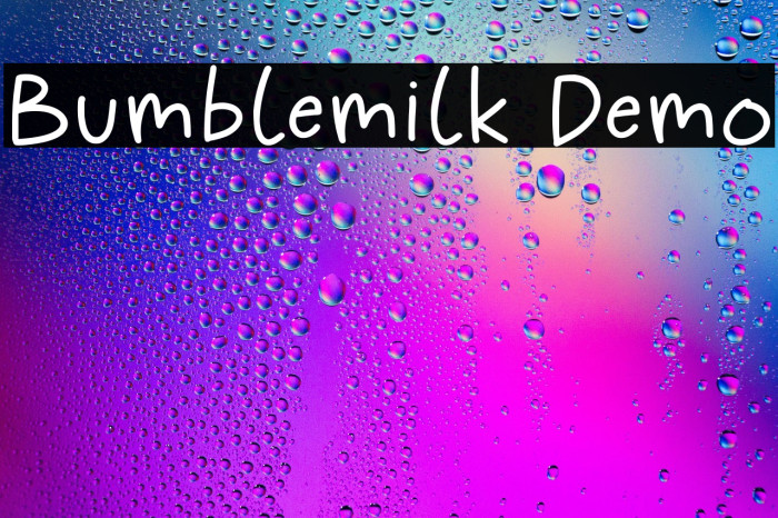 Bumblemilk Demo Example 3