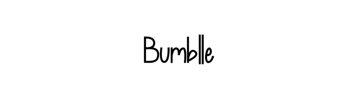 Bumblle  Fuentes Gratis Descargar