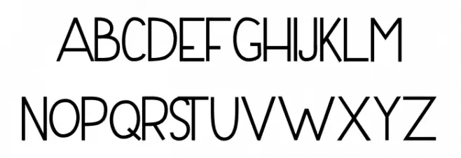Bumblle フォント 大文字