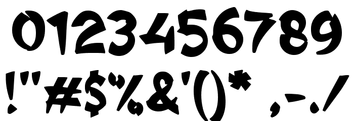 Bumbu Sushi Font OTHER CHARS