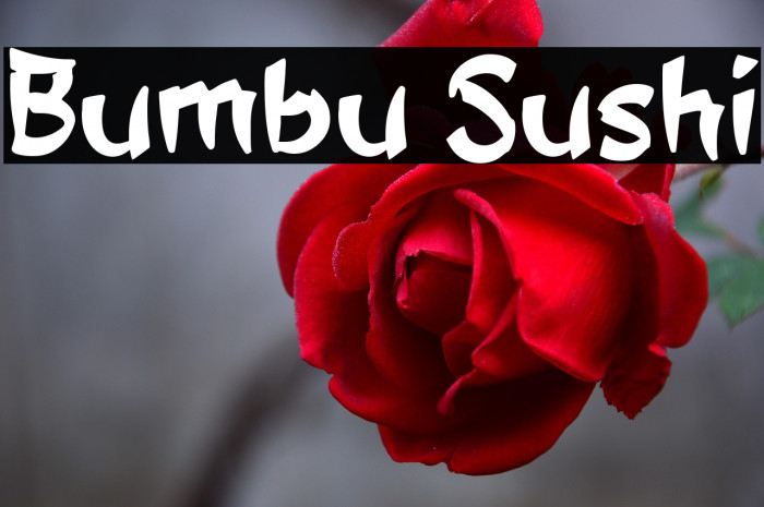 Bumbu Sushi Example 2