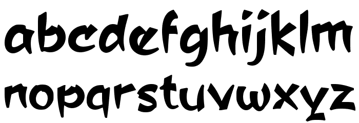 Bumbu Sushi Font LOWERCASE