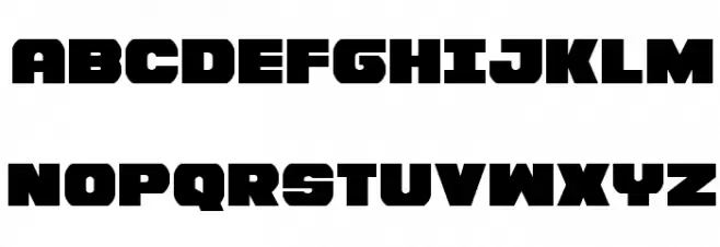 Bummer Condensed Fonte MAIÚSCULAS