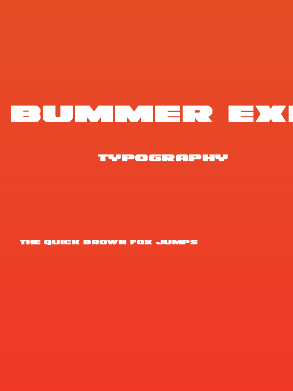 Bummer Expanded Poster