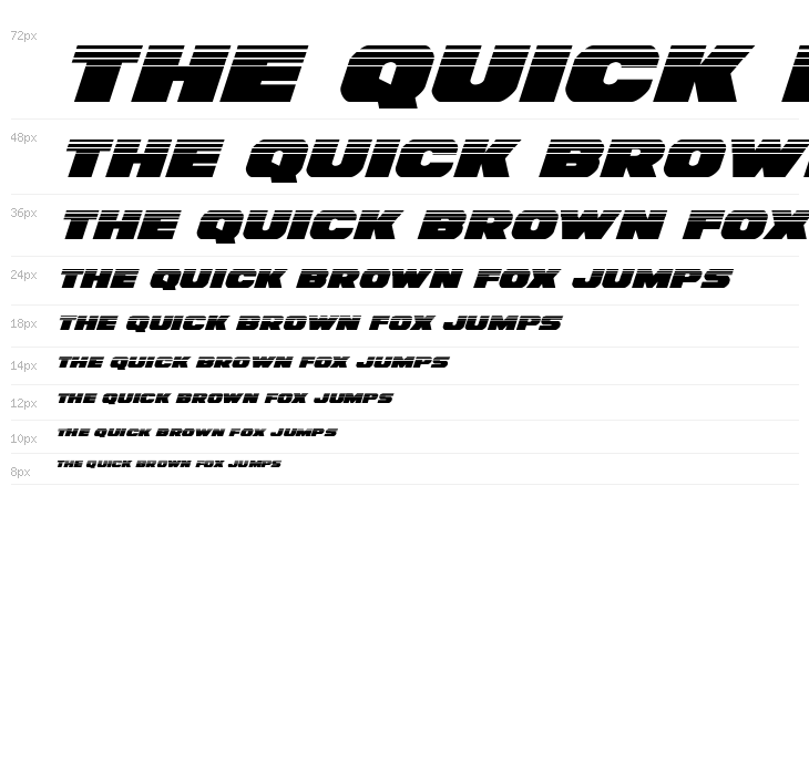 Bummer Halftone Italic Waterfall