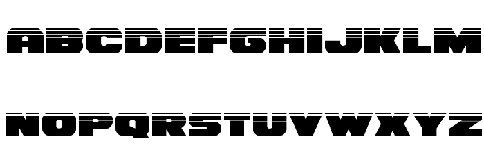 Bummer Halftone Font LOWERCASE