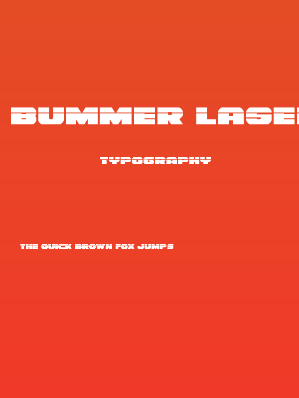Bummer Laser Poster