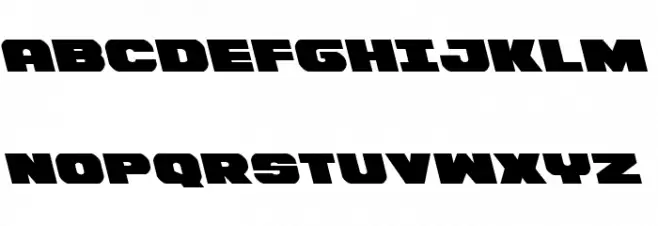 Bummer Leftalic Шрифта ВЕРХНИЙ