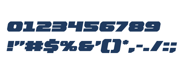 Bummer Semi-Italic Other Characters