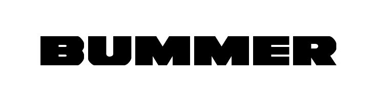 Bummer Font
