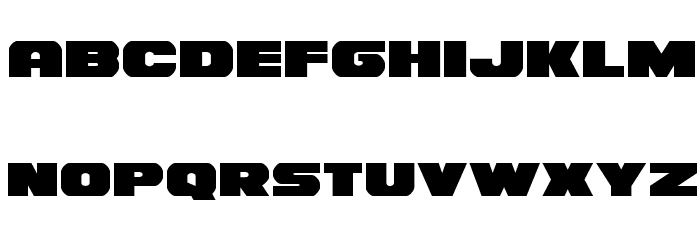 Bummer Font LOWERCASE