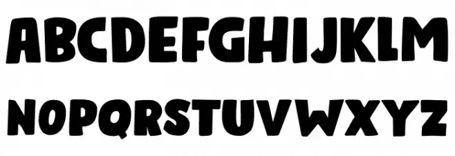 Bumper Sticker DEMO Regular Fonte MAIÚSCULAS