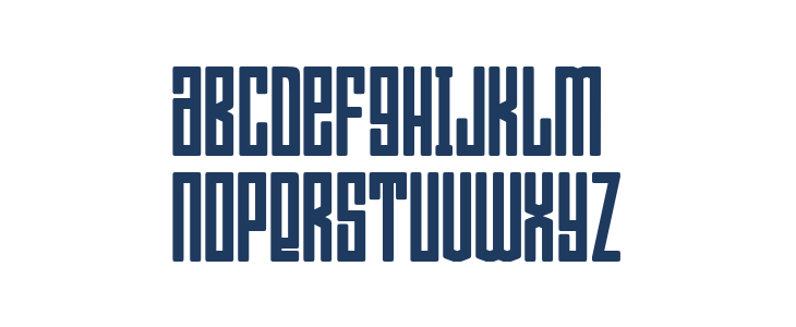 Bumpers 01 Regular Lowercase