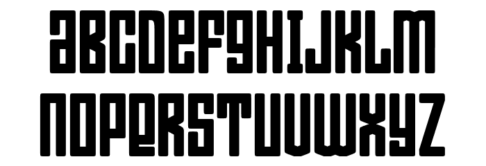 Bumpers 02 Regular Font LOWERCASE