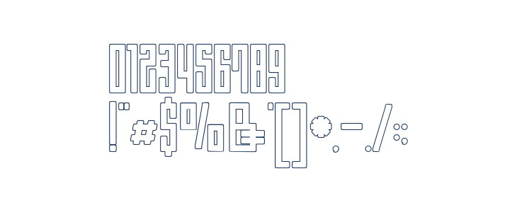 Bumpers 03 outline Regular Other Characters