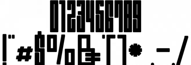 Bumpers Regular Font OTHER CHARS