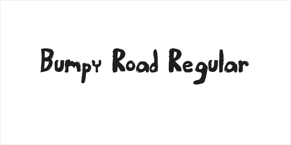 Bumpy Road Regular Logo