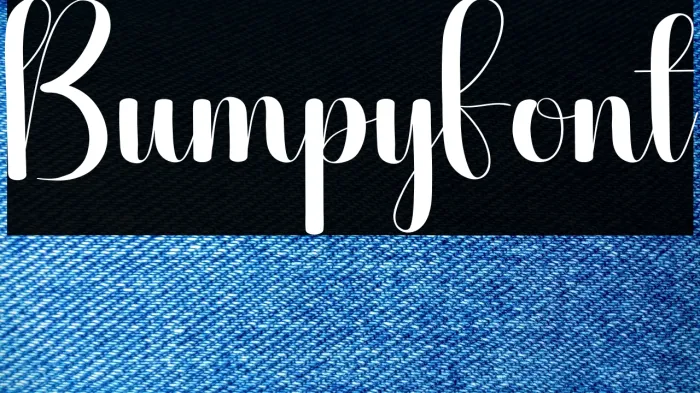 Bumpy Example 2