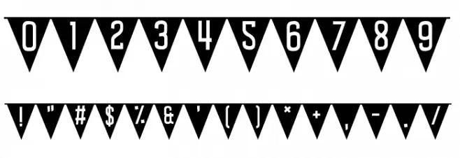 Bun Ting Font OTHER CHARS