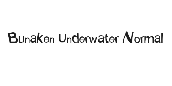 Bunaken Underwater Normal Logo